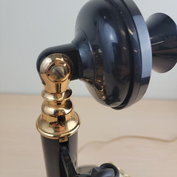 Vintage Candle Stick Rotary Dial Telephone - Picture 10 of 12